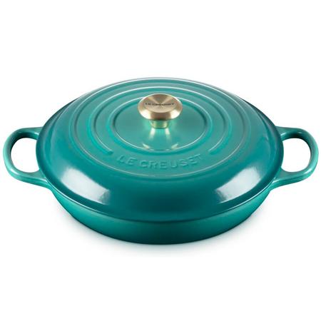 Le Creuset Braiser 3.5-qt. Bleu Riviera