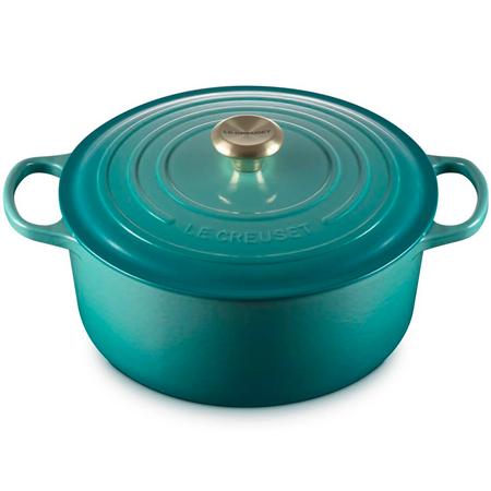 Le Creuset 7.25-qt. Round Oven Bleu Riviera