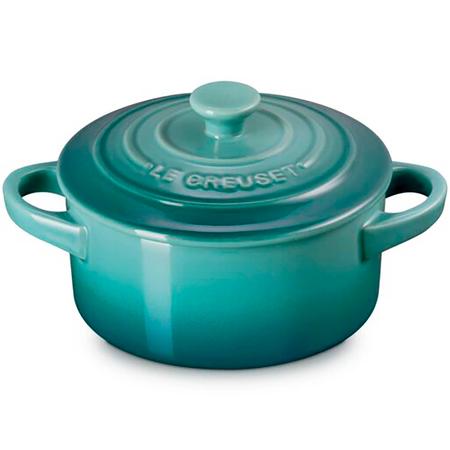 Le Creuset Stoneware Mini Cocotte Bleu Riviera