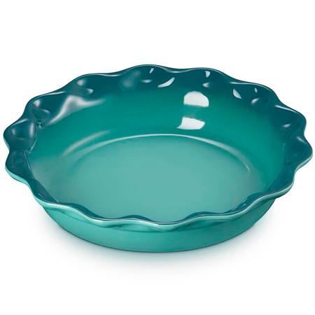 Le Creuset 9” Pie Plate Bleu Riviera