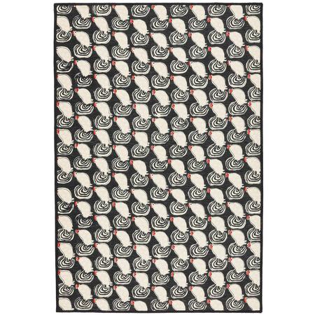 Cock-A-Doodle-Doo Rug 5' x 8'