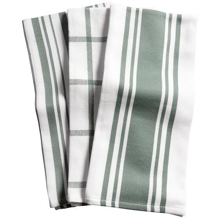 Pantry Kitchen Towels Set/3 Agave