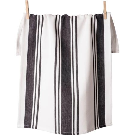 Centerband Kitchen Towel Black