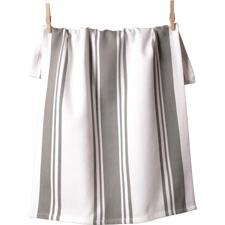 Centerband Kitchen Towel Pewter