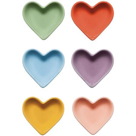 Color Parade Heart Pinch Bowl