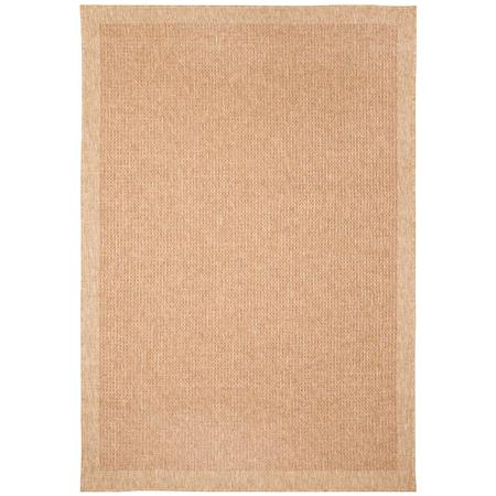Sahara Texture Border Rug Terra Cotta 39” x 59”