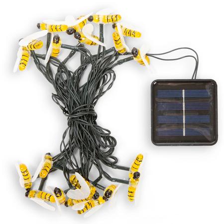 Solar-Powered Bee String Lights