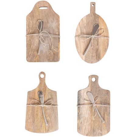 Cheese/Cutting Board w/Canapé Knife
