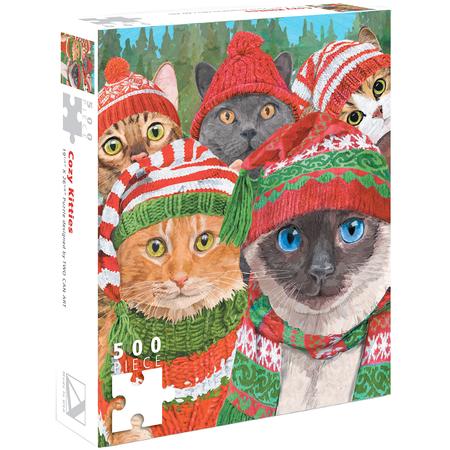 Cozy Christmas Kitties Puzzle