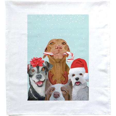 Dog Pals Tea Towel