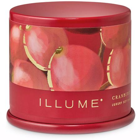 Illume Cranberry Currant Demi Tin Candle