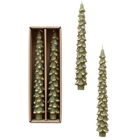 Tree Taper Candles Set/2