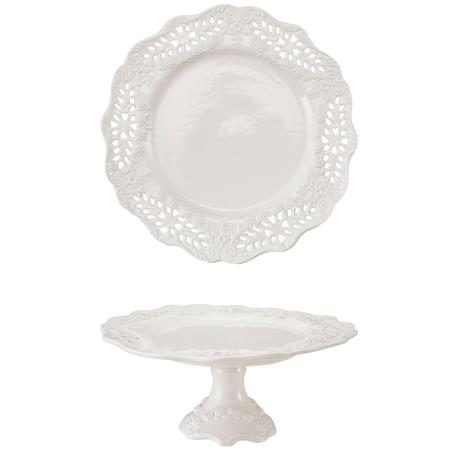 Lace Pattern Pedestal