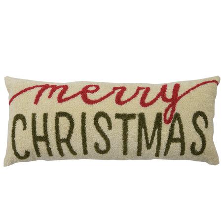 Merry Christmas Lumbar Pillow