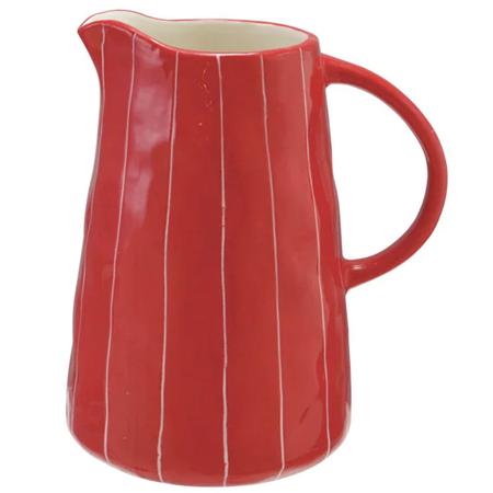 Pin-Stripe Pitcher