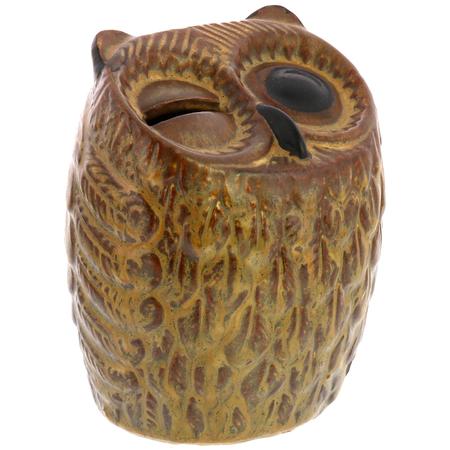 Ceramic Owl Bank