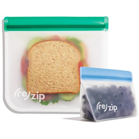 (re)zip Reusable Lunch Essentials Bags Set/2