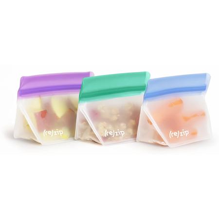 (re)zip Reusable Mini Stand-Up Bags Set/3