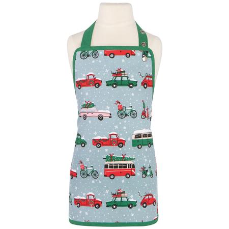 Holiday Traffic Child’s Apron