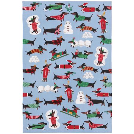 Dashing Dachshunds Kitchen Towel