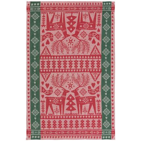 Folk Forest Jacquard Kitchen Towel