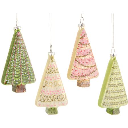 Glass Tree Ornament