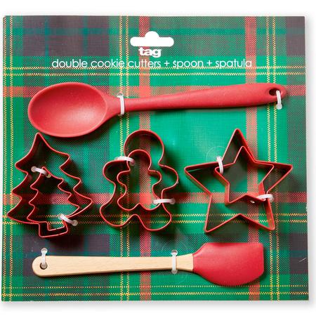 Cookie Cutters & Spatulas Set