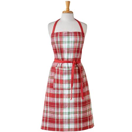 Winter Plaid Apron