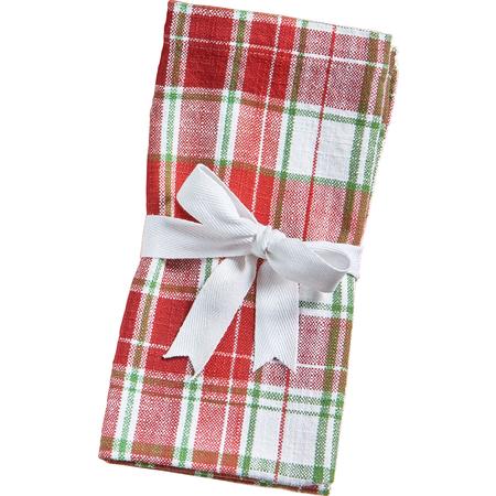 Winter Plaid Napkin