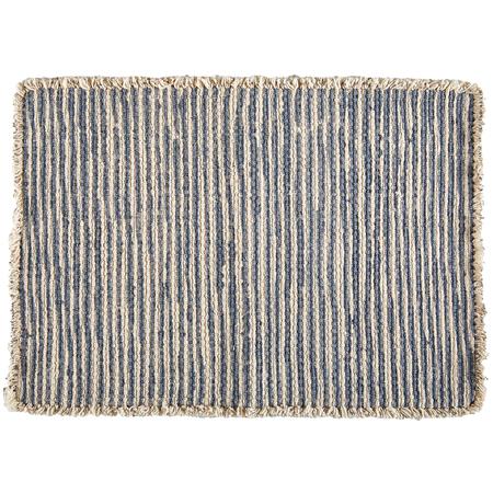 Water Stripe Placemat Navy