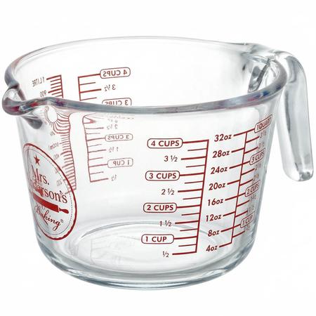 Mrs. Anderson’s Glass Measuring Cup 4-Cups