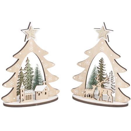 Wood Tree Scene