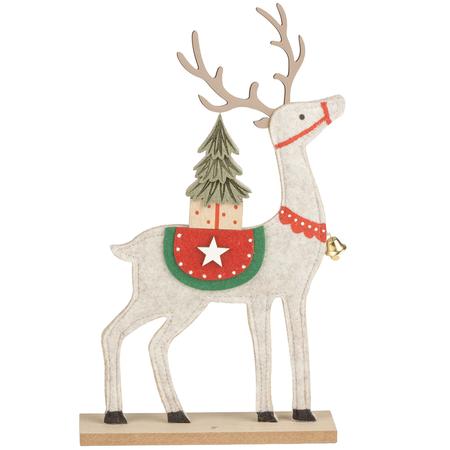Festive Felt Reindeer Small