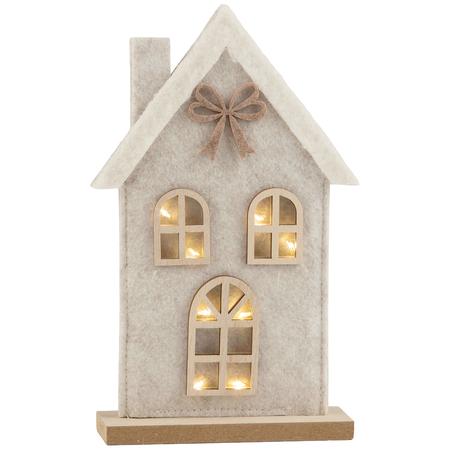 Illuminated Felt House Small