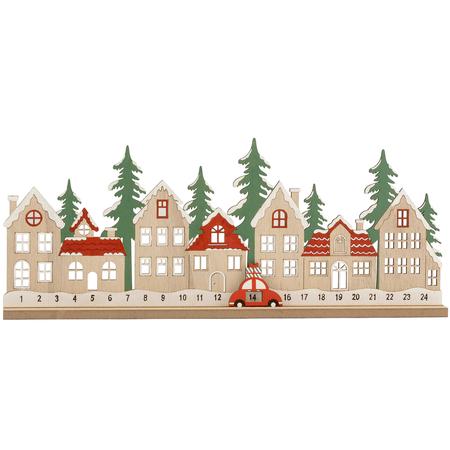 Tabletop Village Scene Advent Calendar