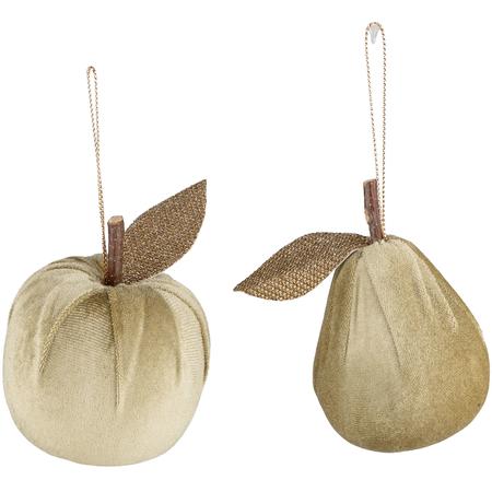 Velvet Fruit Ornament