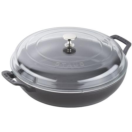 Staub Cast-Iron 3.5-qt. Braiser Black