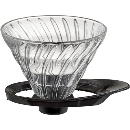 Hario V60 Glass Dripper Cone w/Oval Base
