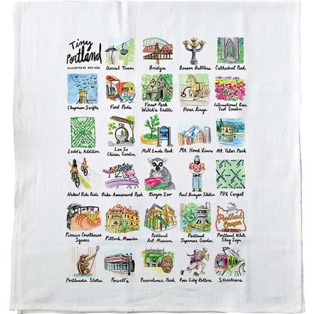 Tiny Portland Tea Towel