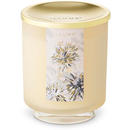 Illume Winter White Glass Candle