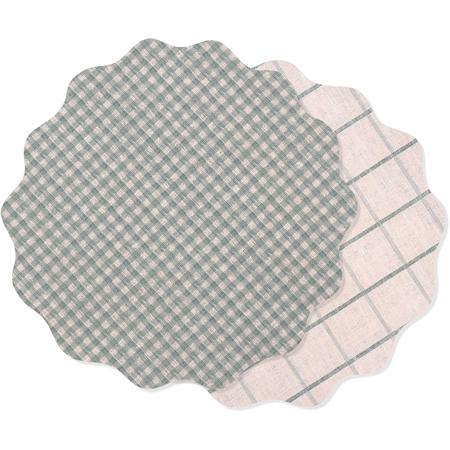 Riviera All-Weather Reversible Placemat Sage