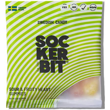 Sockerbit Swedish Gummies Sour & Fruity Hearts