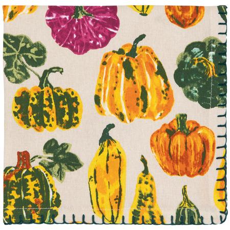 Harvest Gourds Napkin