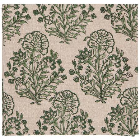 Viridian Block Print Napkin