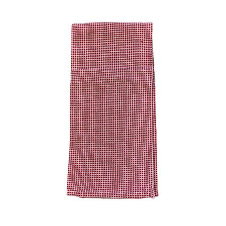 Waffle Weave Kitchen Towel Red
