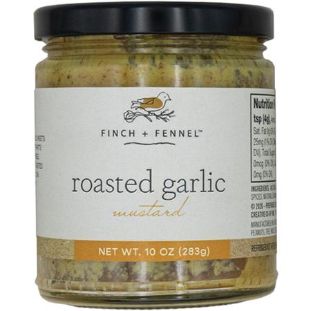 Finch & Fennel Roasted Garlic Mustard 9 ozs.