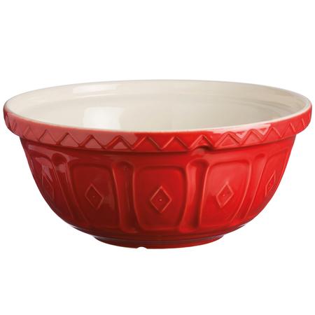 Mason Cash Color Mix S18 Mixing Bowl Red 2.85 qt.