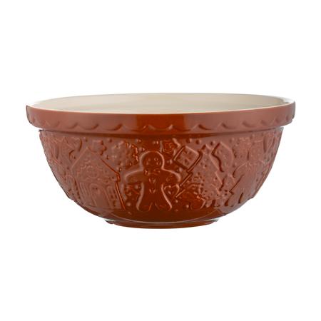 Mason Cash Gingerbread Lane S12 Mixing Bowl 4.25 qt.