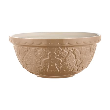 Mason Cash Gingerbread Lane S24 Mixing Bowl 2.1 qt.