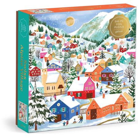 Swiss Alpine Village Puzzle